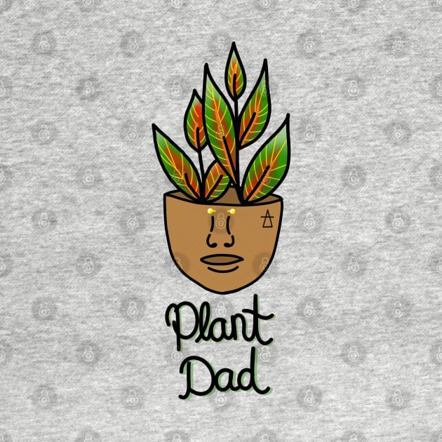 Tropical House Plant - Plant Dad by Tenpmcreations